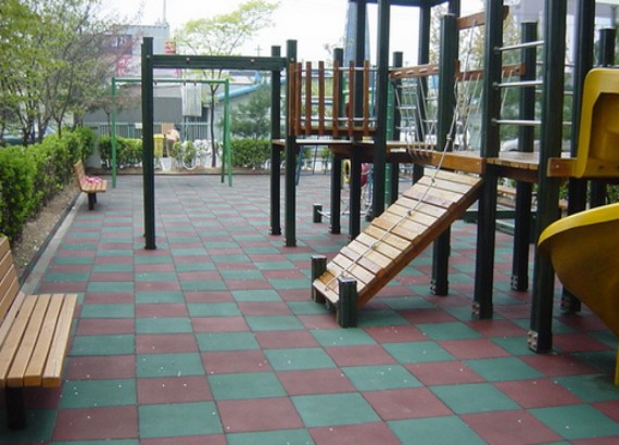 Safety Playground Rubber Tiles Safety Playground Rubber Tiles