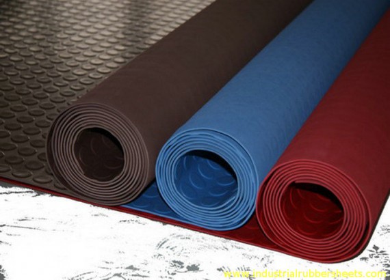 Anti-slip Patterned Rubber Floor Mat